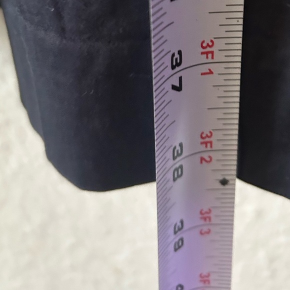 Tory Burch Dress Womens Sz 2 Navy Pleated Fit Flare Nautical Preppy Retro Button - Picture 13 of 16